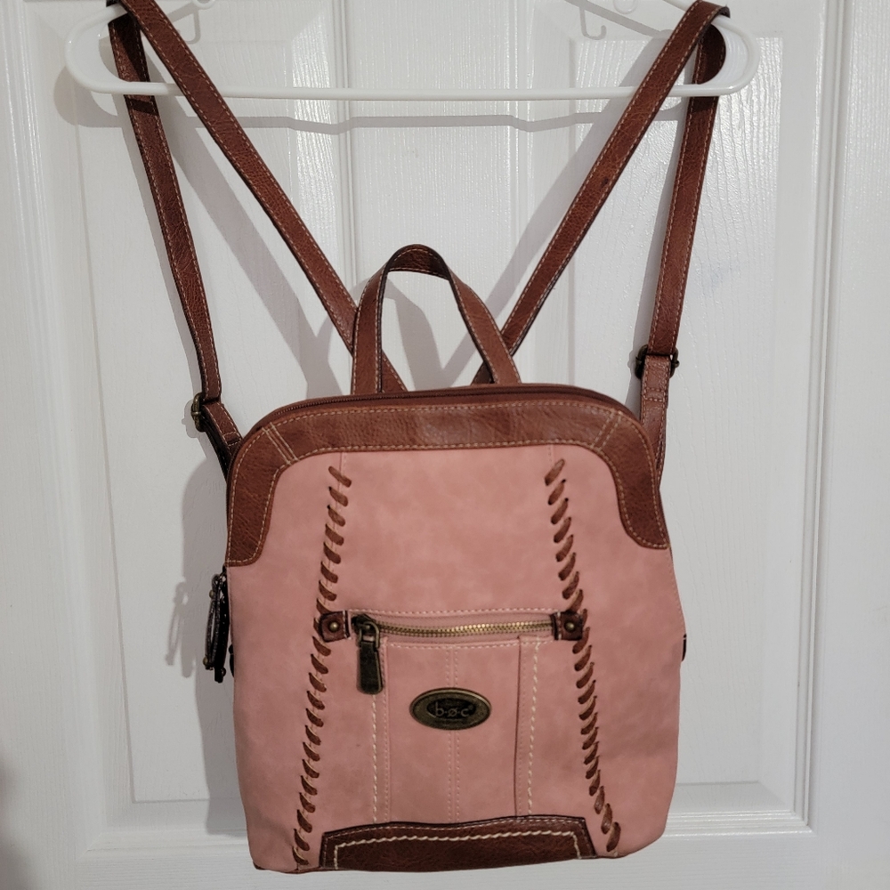 B.O.C Pink Backpack Purse